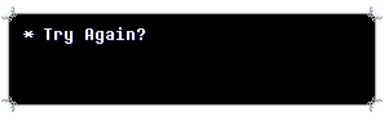 try again